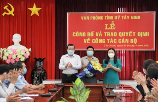 Ông Dương Quốc Sinh được bổ nhiệm làm Phó Giám đốc Sở LĐ-TB&XH