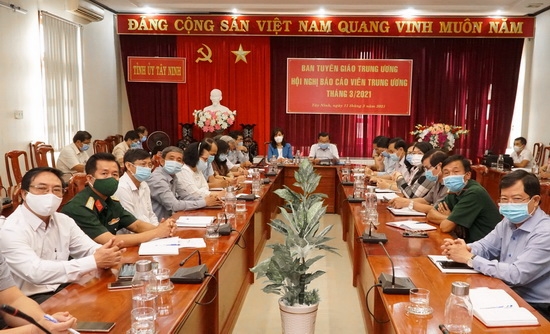 Hội nghị trực tuyến báo cáo viên Trung ương tháng 3.2021