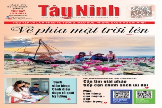 Điểm báo in Tây Ninh ngày 13.03.2021