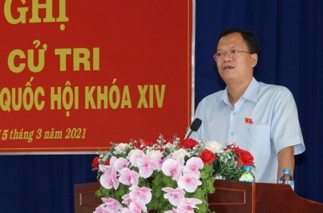 Đoàn đại biểu Quốc hội đơn vị tỉnh Tây Ninh tiếp xúc cử tri Thành phố