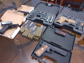 Công an huyện Châu Thành: Thu giữ 5 khẩu súng loại công cụ hỗ trợ