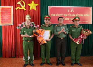 Công an Tây Ninh: Điều động, bổ nhiệm nhiều các bộ chủ chốt về các đơn vị