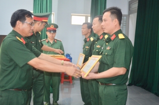 Đảng ủy Quân sự thị xã Hòa Thành: Sơ kết 5 năm thực hiện Chỉ thị 05 của Bộ Chính trị