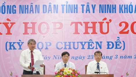 Khai mạc Kỳ họp thứ 20 HĐND tỉnh, nhiệm kỳ 2016- 2021