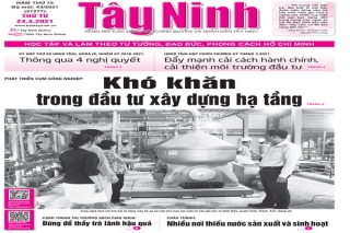 Điểm báo in Tây Ninh ngày 24.03.2021