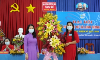 Đại hội đại biểu phụ nữ xã Long Thành Nam nhiệm kỳ 2021-2026