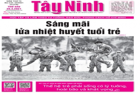 Điểm báo in Tây Ninh ngày 26.03.2021