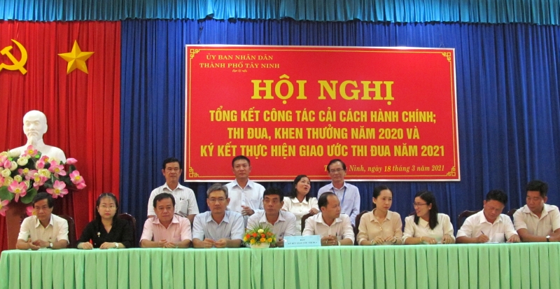 Năm 2020: Thành phố phát động nhiều phong trào thi đua gắn với thực hiện nhiệm vụ chính trị