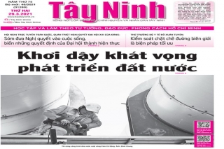 Điểm báo in Tây Ninh ngày 29.03.2021