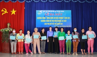 Hội LHPN thị xã Hoà Thành: Ra mắt chương trình hỗ trợ vốn không lãi suất cho phụ nữ yếu thế