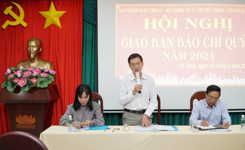 Hội nghị giao ban báo chí quý I.2021: Tập trung tuyên truyền cuộc bầu cử