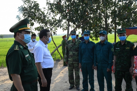 Vững tâm trên tuyến đầu chống dịch