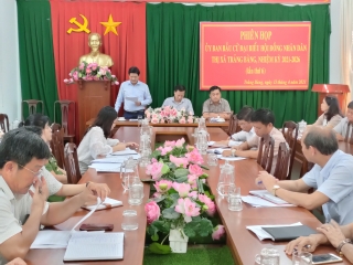 Thị xã Trảng Bàng đảm bảo tiến độ công tác chuẩn bị bầu cử