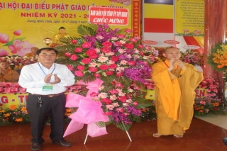 Đại hội Giáo hội Phật giáo huyện Dương Minh Châu nhiệm kỳ 2021-2026