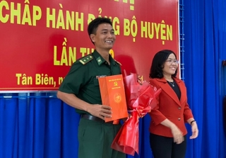 Chỉ định, bổ sung Trung tá Phạm Mạc Thuần vào BCH Đảng bộ huyện Tân Biên