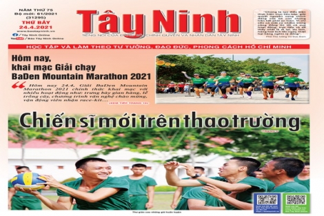 Điểm báo in Tây Ninh ngày 24.04.2021