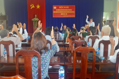 Thị xã Hòa Thành: Hoàn thành công tác hiệp thương lần 3