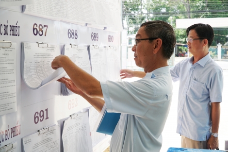 Giám sát, kiểm tra công tác bầu cử tại TP. Tây Ninh: Thành phố đã có phần mềm tra cứu thông tin cử tri