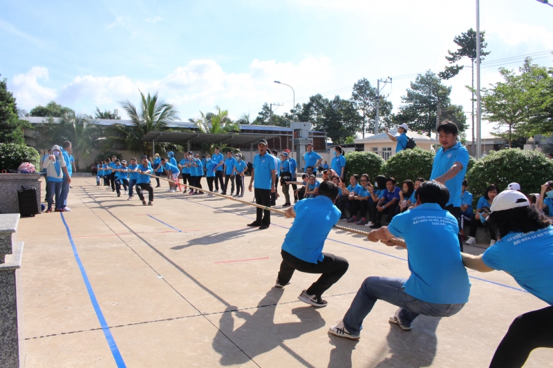 Bảo hiểm Xã hội tỉnh: Tổ chức Hội thao chào mừng ngày 30.4 và 1.5