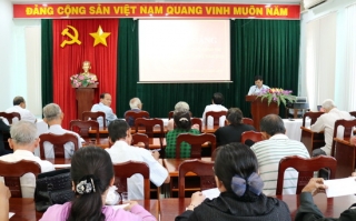 Huyện Gò Dầu: Bồi dưỡng nghiệp vụ công tác Hội NCT