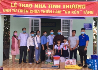 Hội Bảo trợ người khuyết tật và Bảo vệ quyền trẻ em tỉnh: Trao nhà tình thương tại xã Tân Lập huyện Tân Biên