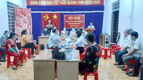 37 ứng cử viên đại biểu HĐND phường Ninh Sơn hoàn thành việc tiếp xúc cử tri, vận động bầu cử