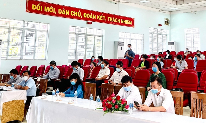 Công đoàn Khu Kinh tế tỉnh: Triển khai Kế hoạch xử lý khi có ca nhiễm covid-19 tại các khu, cụm công nghiệp, khu chế xuất