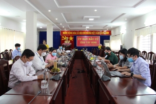Đến 15 giờ 00 ngày 23.5, tỷ lệ cử tri Tây Ninh đi bầu đạt hơn 84%