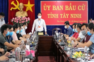 Tây Ninh: Cuộc bầu cử diễn ra an toàn, thành công