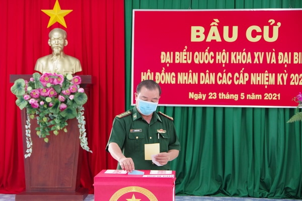 Hoàn thành công tác bầu cử Đại biểu Quốc hội khóa XV và Đại biểu Hội đồng nhân các cấp nhiệm kỳ 2021 - 2026