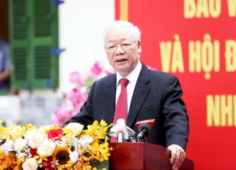 Tổng Bí thư Nguyễn Phú Trọng: Người đại biểu được dân bầu phải làm sao cho xứng đáng với đồng bào, cho xứng đáng với Tổ quốc(*)