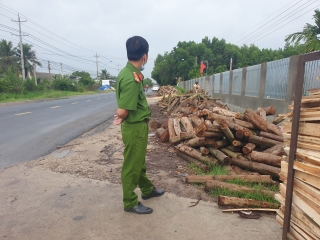 Châu Thành: 6 cơ sở  xưởng cưa, xưởng gỗ kí cam kết không lấn chiếm hành lang an toàn giao thông