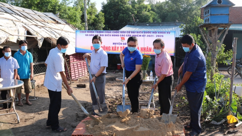 Huyện đoàn Gò Dầu vận động 110 triệu đồng khởi động chiến dịch Thanh niên tình nguyện hè năm 2021