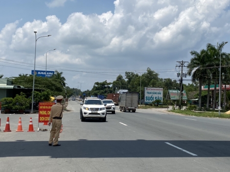 Tăng cường phòng, chống dịch tại các cửa ngõ vào tỉnh