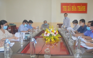 HĐND Thị xã Hòa Thành: Tổ chức kỳ họp thứ nhất khóa XII vào ngày 16.6.2021