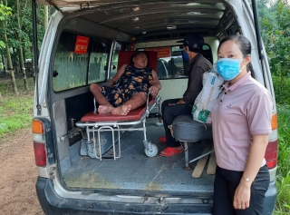 MTTQ Việt Nam xã Tân Bình, huyện Tân Biên hỗ trợ gia đình có hoàn cảnh khó khăn