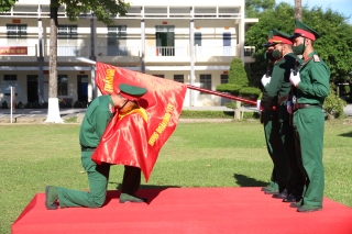 Trung đoàn 174 tổ chức Lễ tuyên thệ chiến sĩ mới