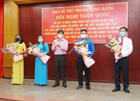 Hội nghị trực tuyến toàn quốc: Sơ kết 5 năm thực hiện Chỉ thị số 05 của Bộ Chính trị