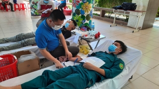 Thành phố Tây Ninh vận động hiến 270 đơn vị máu