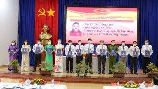 HĐND huyện Gò Dầu khóa XII: Khai mạc kỳ họp lần thứ nhất