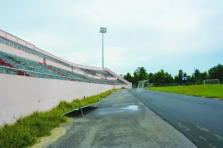 Đìu hiu sân vận động Tây Ninh
