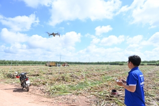 Công ty cổ phần Thành Thành Công – Biên Hoà: Sử dụng flycam để kiểm soát cánh đồng mía