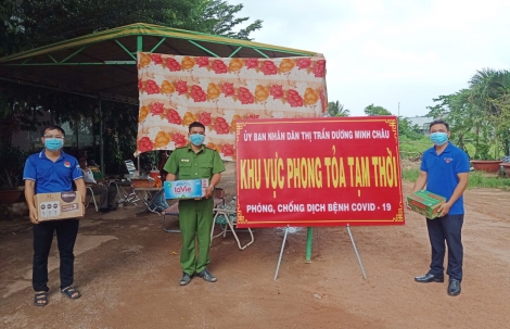 Đoàn Thanh niên huyện Dương Minh Châu chung tay chống dịch