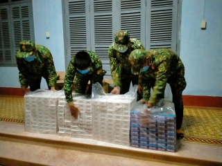 Biên phòng Tây Ninh: Bắt giữ hàng ngàn gói thuốc lá ngoại, ngăn chặn một vụ nhập cảnh trái phép
