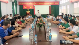Tây Ninh:  Đón đoàn y, bác sĩ tỉnh Bắc Giang đến hỗ trợ công tác phòng, chống dịch Covid-19