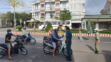 Thiết lập các điểm kiểm soát, tăng cường phòng, chống dịch Covid-19