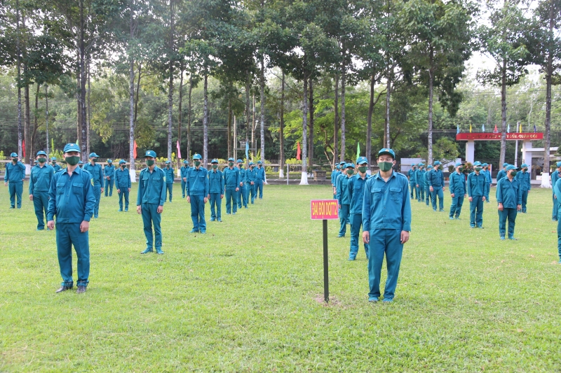 Bộ CHQS tỉnh xuất quân thực hiện chiến dịch cao điểm cùng địa phương vượt qua đại dịch Covid-19