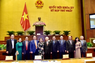 Đoàn đại biểu Quốc hội đơn vị tỉnh Tây Ninh báo cáo kết quả Kỳ họp thứ nhất Quốc hội khóa XV đến cử tri tỉnh nhà