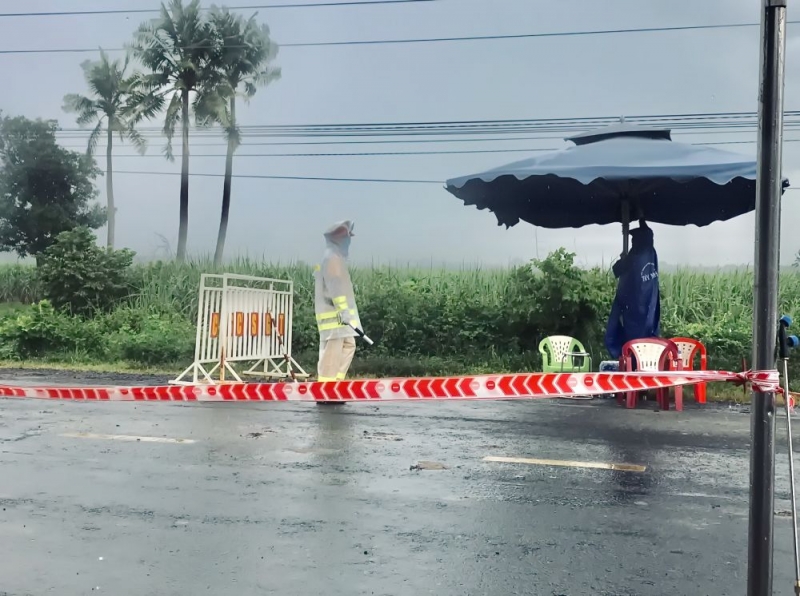 Công an huyện Tân Biên: Sẵn sàng nơi tuyến đầu chống dịch