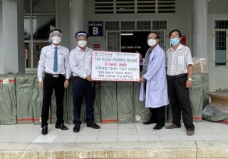 Tây Ninh nhận 650 thiết bị y tế hỗ trợ điều trị bệnh nhân Covid